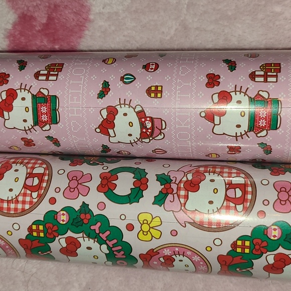 Hello Kitty Holiday Hello Kitty Christmas Wrapping Paper Set Poshmark